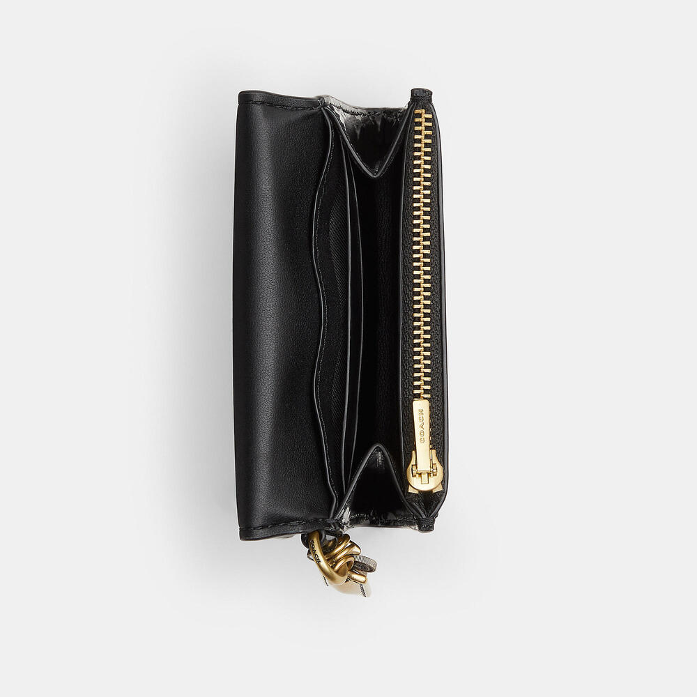 Coach Essential Flap Card Case With Charms - Picture 4 of 8